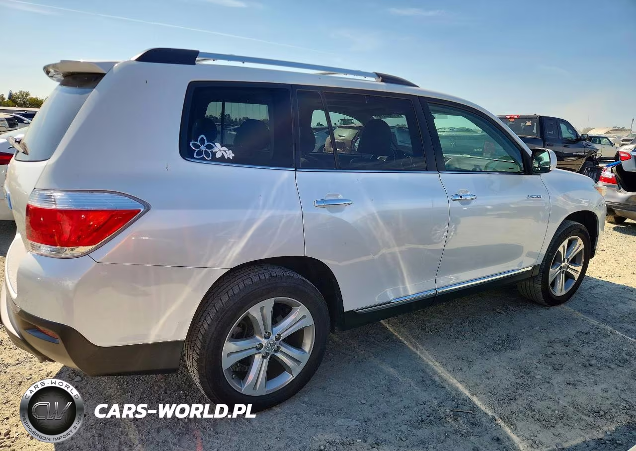 2013 Toyota Highlander Limited VIN:5TDDK3EH9DS221935 - 3