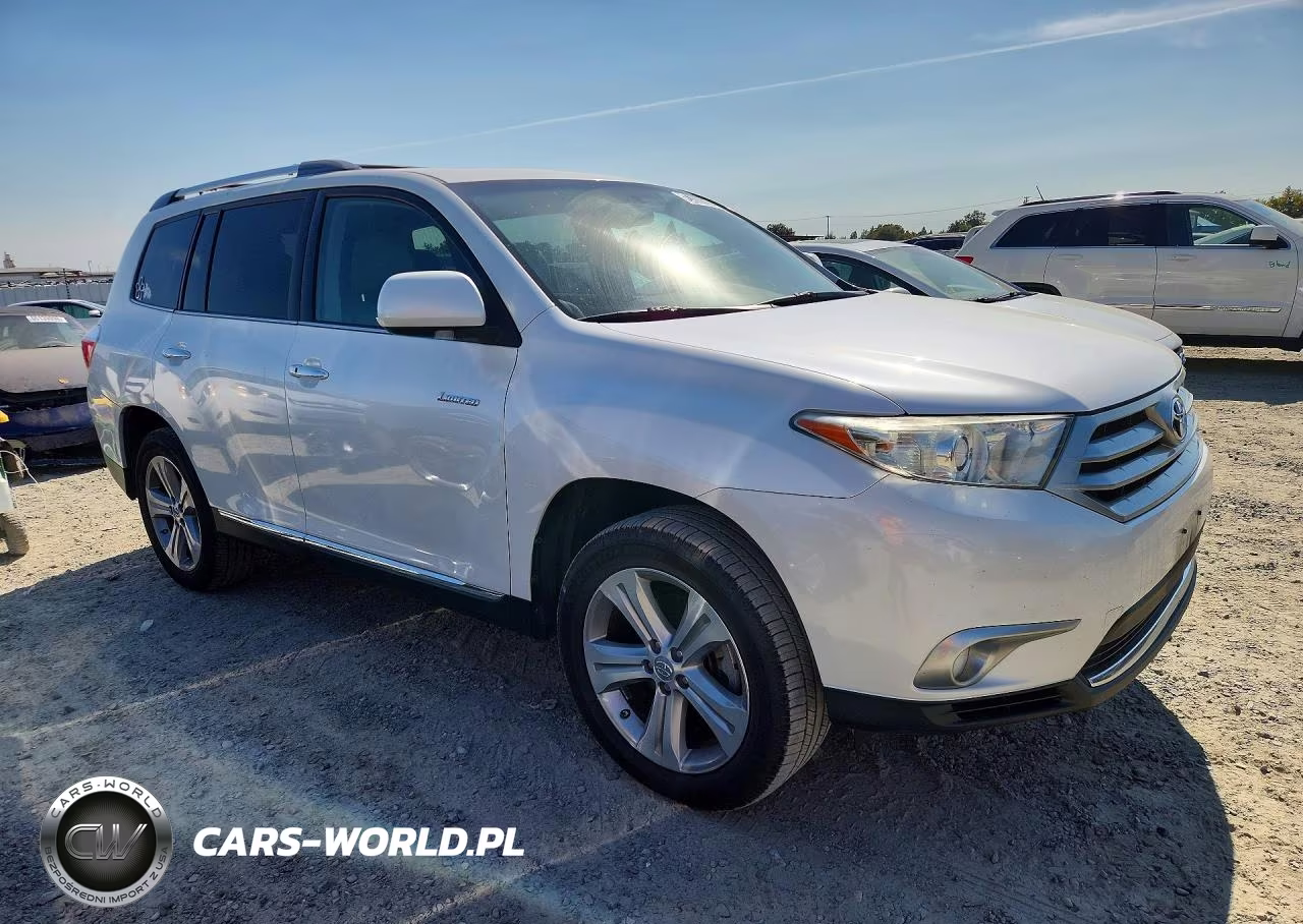 2013 Toyota Highlander Limited VIN:5TDDK3EH9DS221935 - 4