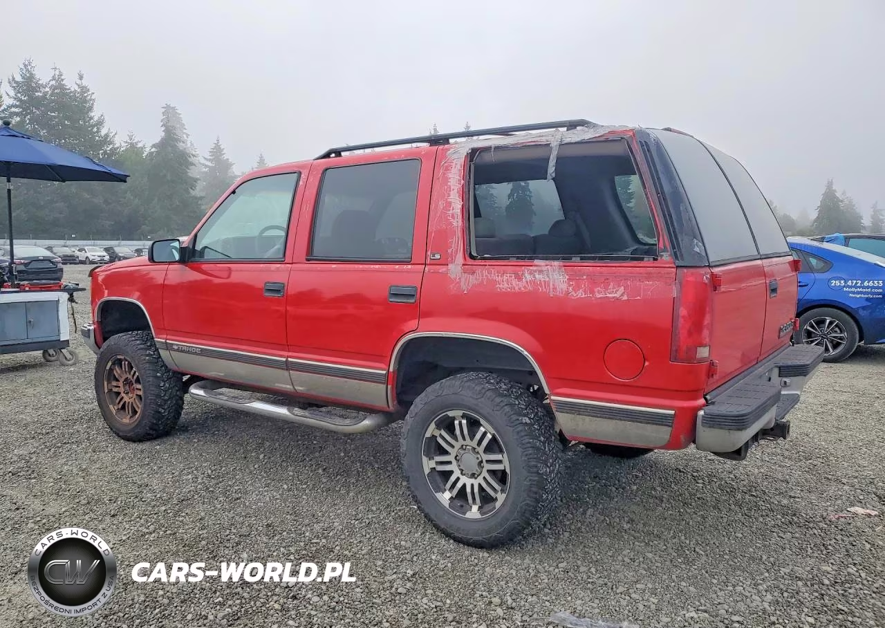 1998 Chevrolet Tahoe K1500 VIN:1GNEK13R7WJ338778 - 2