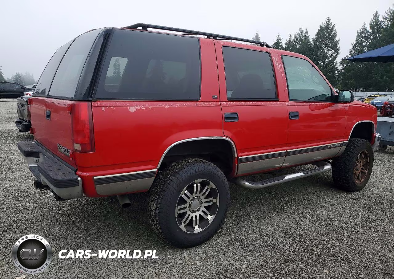 1998 Chevrolet Tahoe K1500 VIN:1GNEK13R7WJ338778 - 3