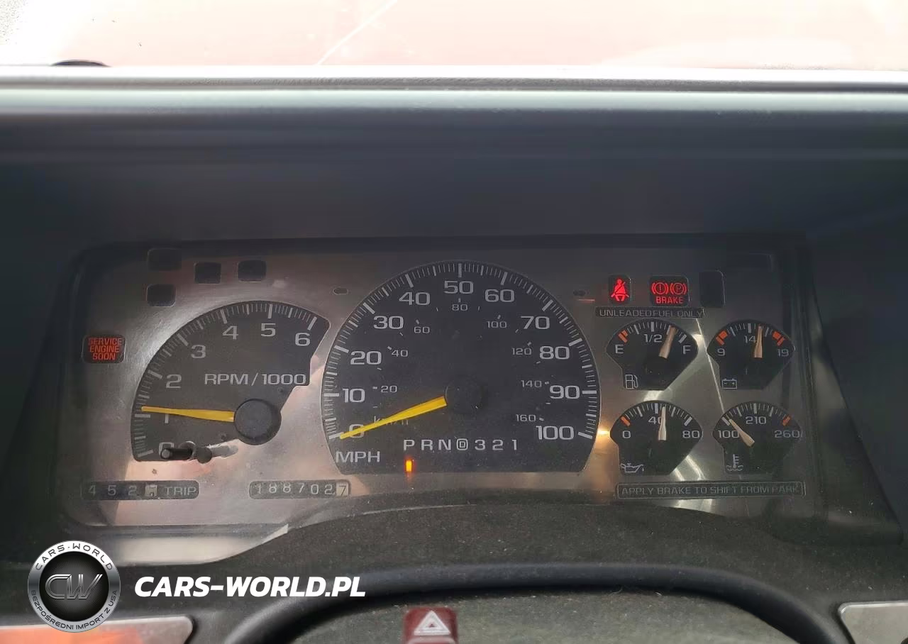 1998 Chevrolet Tahoe K1500 VIN:1GNEK13R7WJ338778 - 9