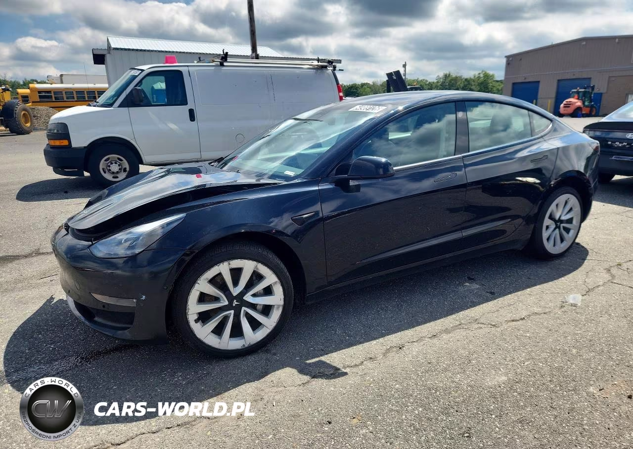 2022 Tesla Model 3 VIN:5YJ3E1EB7NF288560 - 1