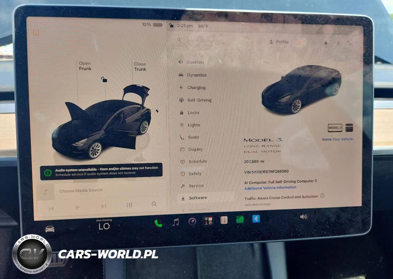 2022 Tesla Model 3 VIN:5YJ3E1EB7NF288560 - 9