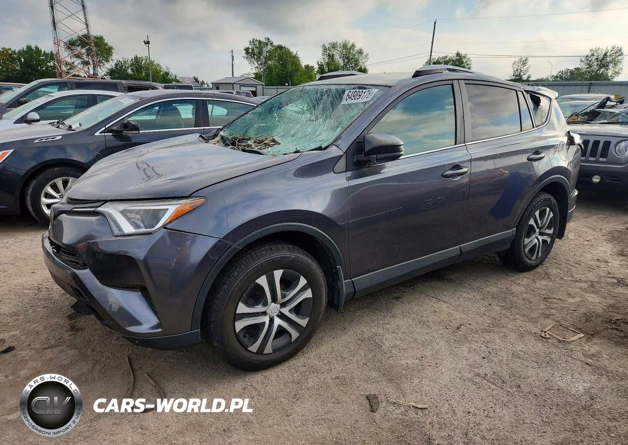 2017 Toyota Rav4 Le VIN:JTMBFREV4HD205549 - 1