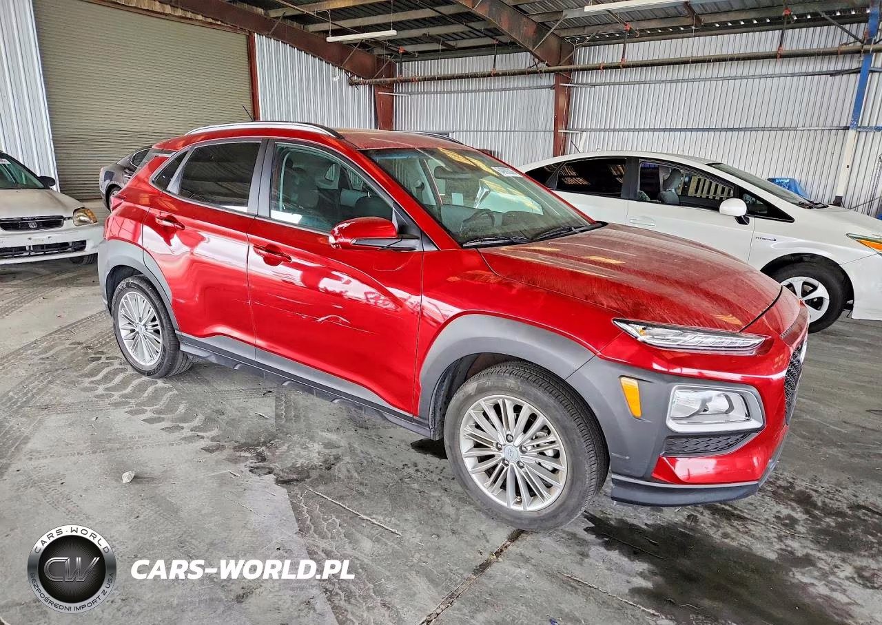 2021 Hyundai Kona Sel VIN:KM8K22AA7MU710805 - 4