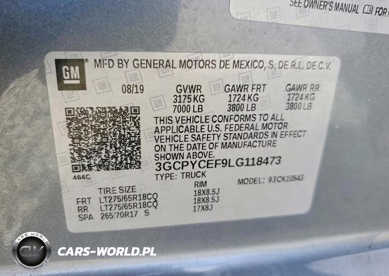 2020 Chevrolet Silverado K1500 Trail Boss Custom VIN:3GCPYCEF9LG118473 - 12