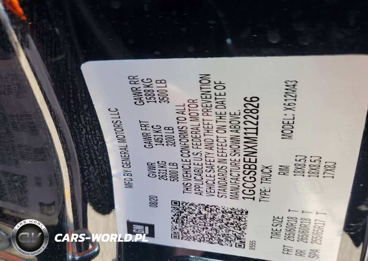 2021 Chevrolet Colorado VIN:1GCGSBENXM1122826 - 12