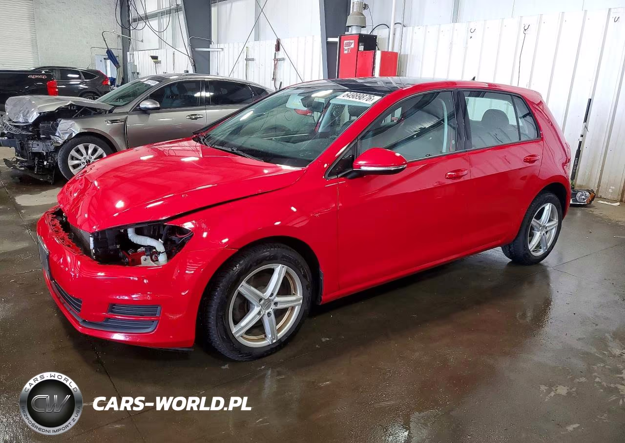 2017 Volkswagen Golf S VIN:3VW217AU1HM074243 - 1