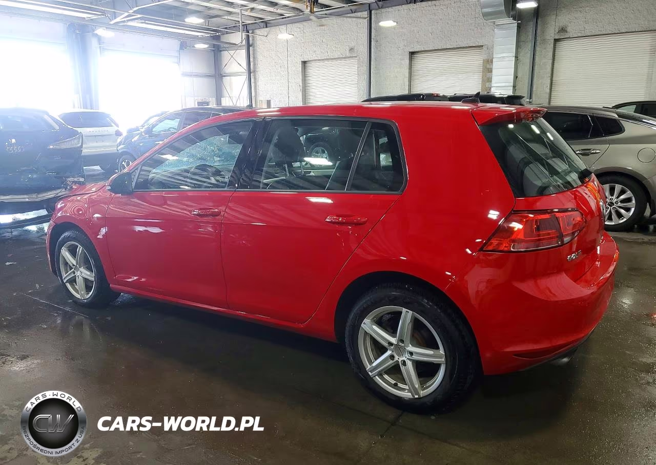 2017 Volkswagen Golf S VIN:3VW217AU1HM074243 - 2