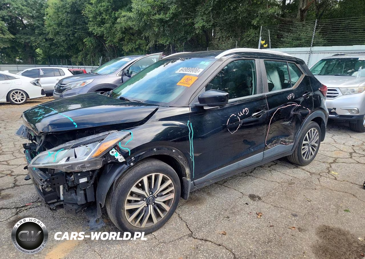 2022 Nissan Kicks Sv VIN:3N1CP5CV4NL495216 - 1