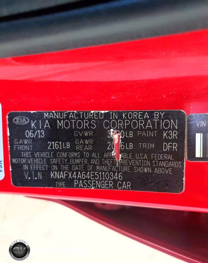 2014 Kia Forte Lx VIN:KNAFX4A64E5110346 - 12