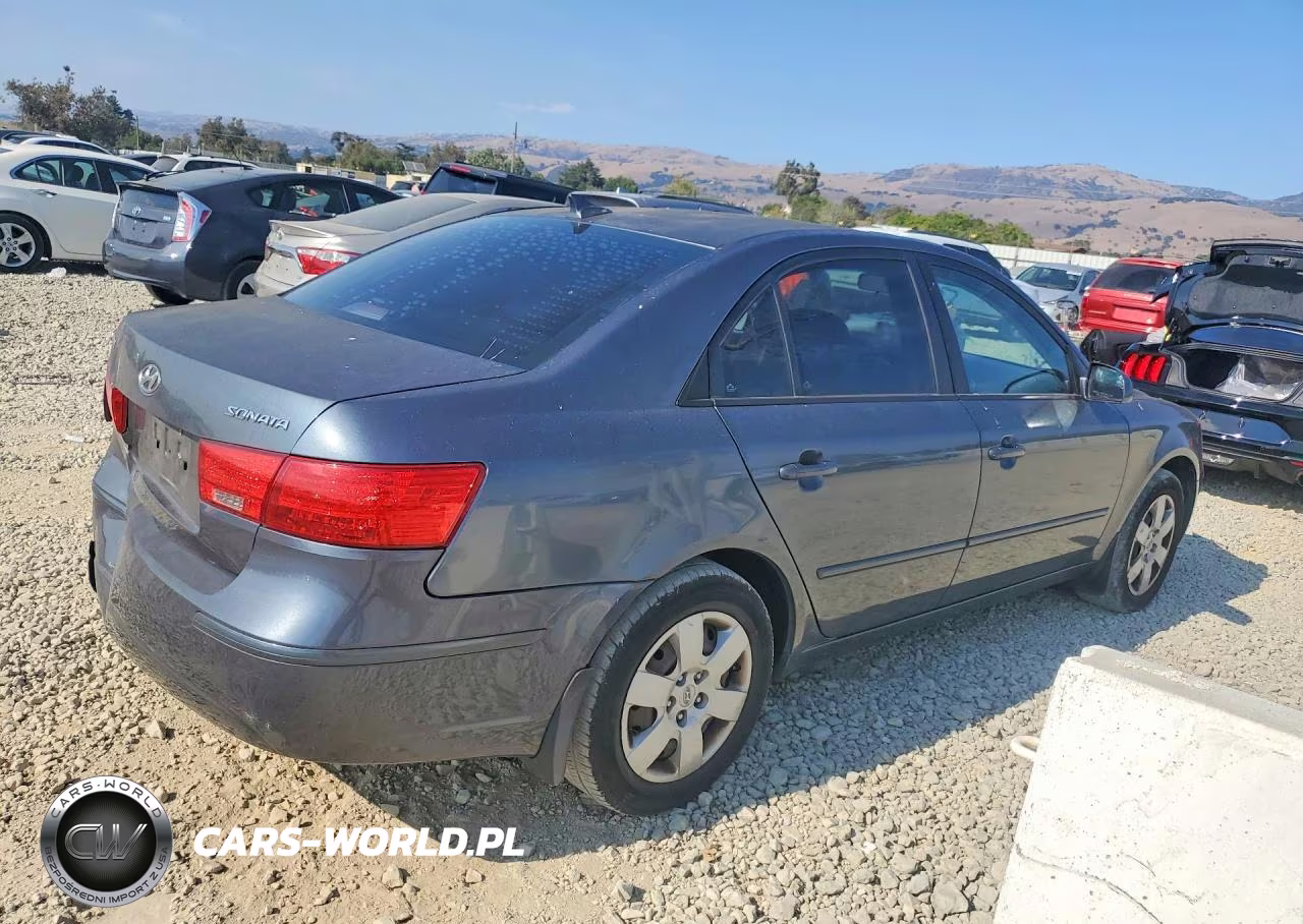 2009 Hyundai Sonata Gls VIN:5NPET46C89H545773 - 3