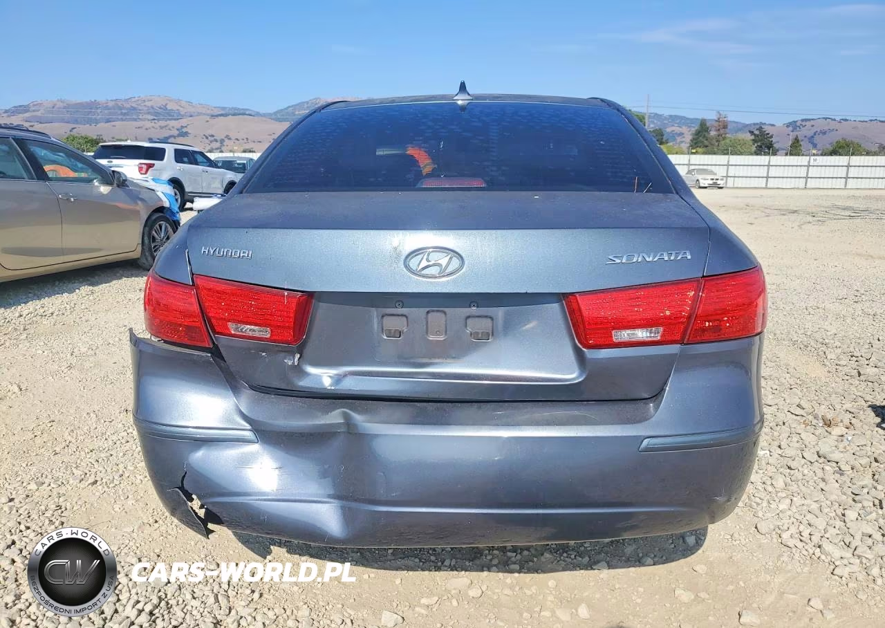 2009 Hyundai Sonata Gls VIN:5NPET46C89H545773 - 6