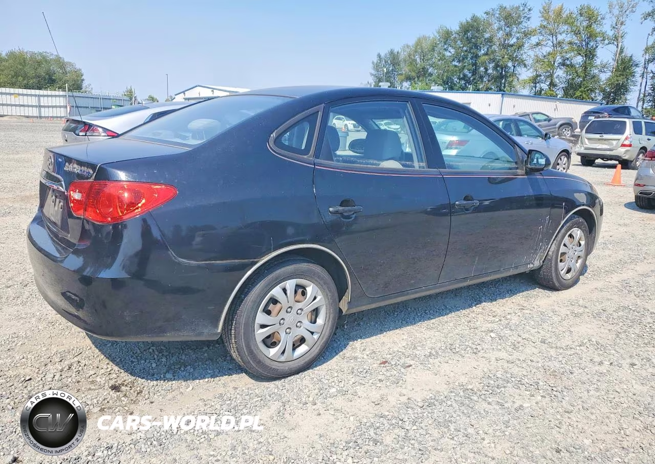 2010 Hyundai Elantra Blue VIN:KMHDU4AD7AU111147 - 3