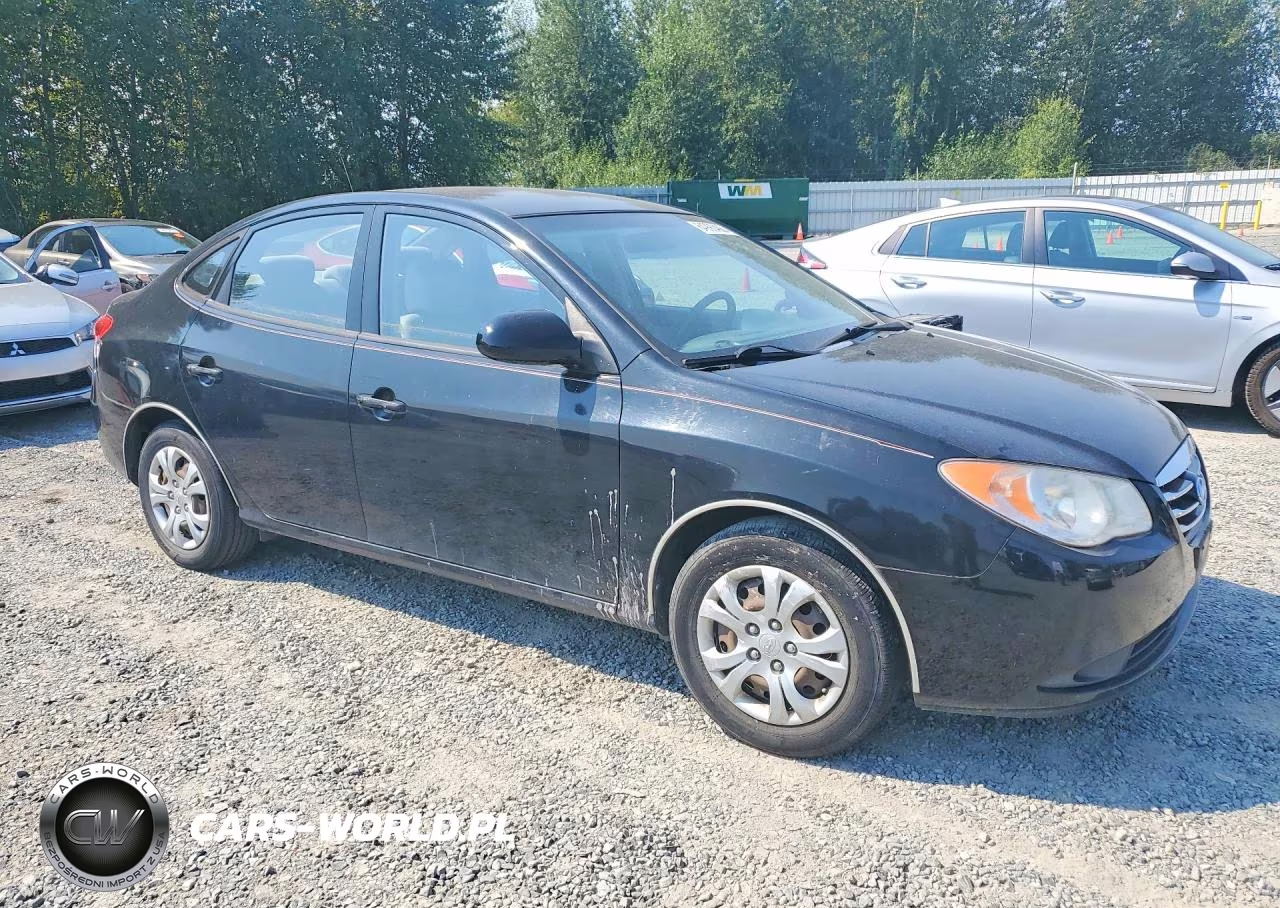 2010 Hyundai Elantra Blue VIN:KMHDU4AD7AU111147 - 4