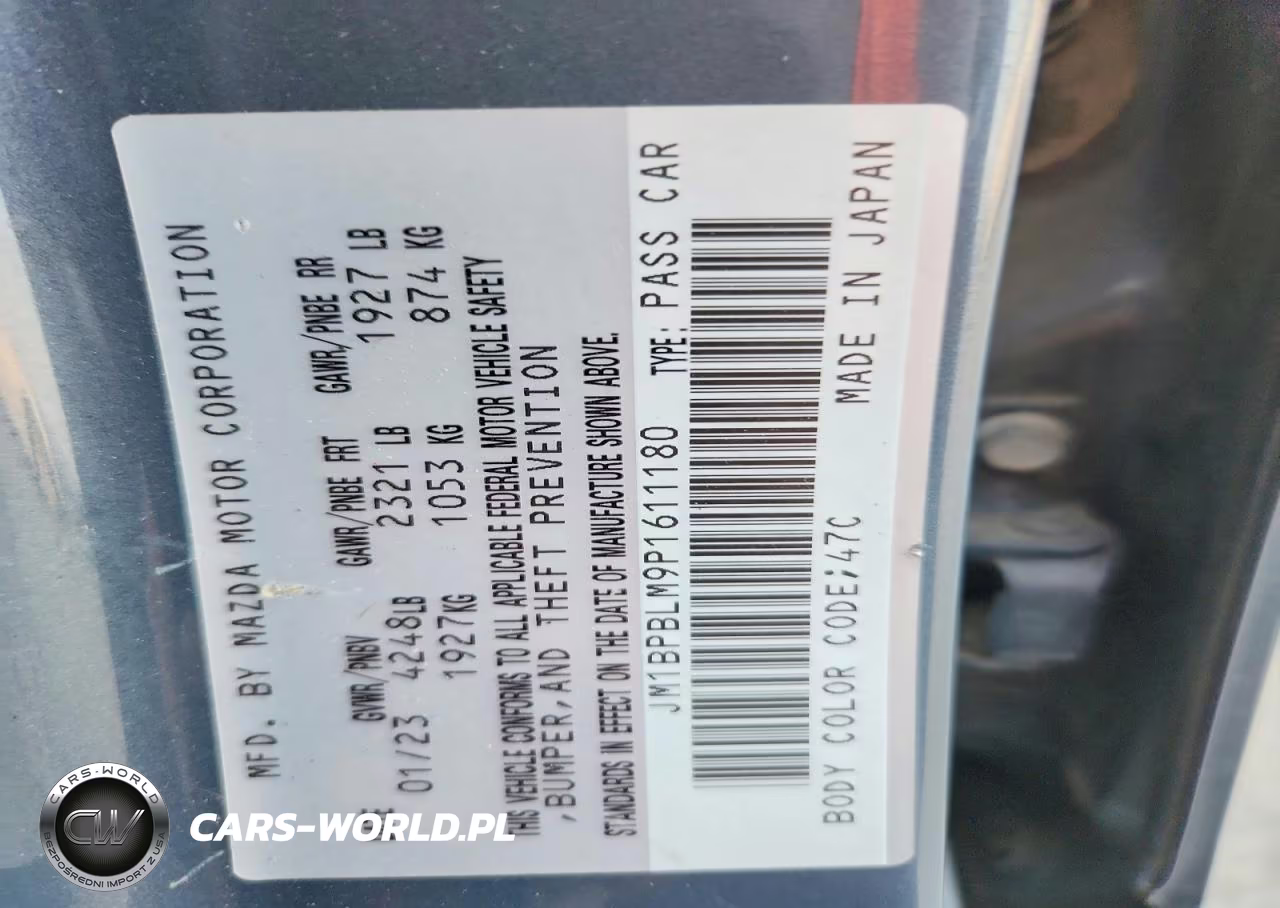 2023 Mazda 3 Preferred VIN:JM1BPBLM9P1611180 - 12
