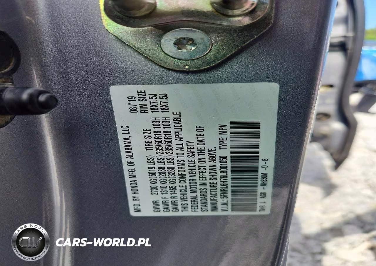 2020 Honda Odyssey Exl VIN:5FNRL6H76LB001050 - 13