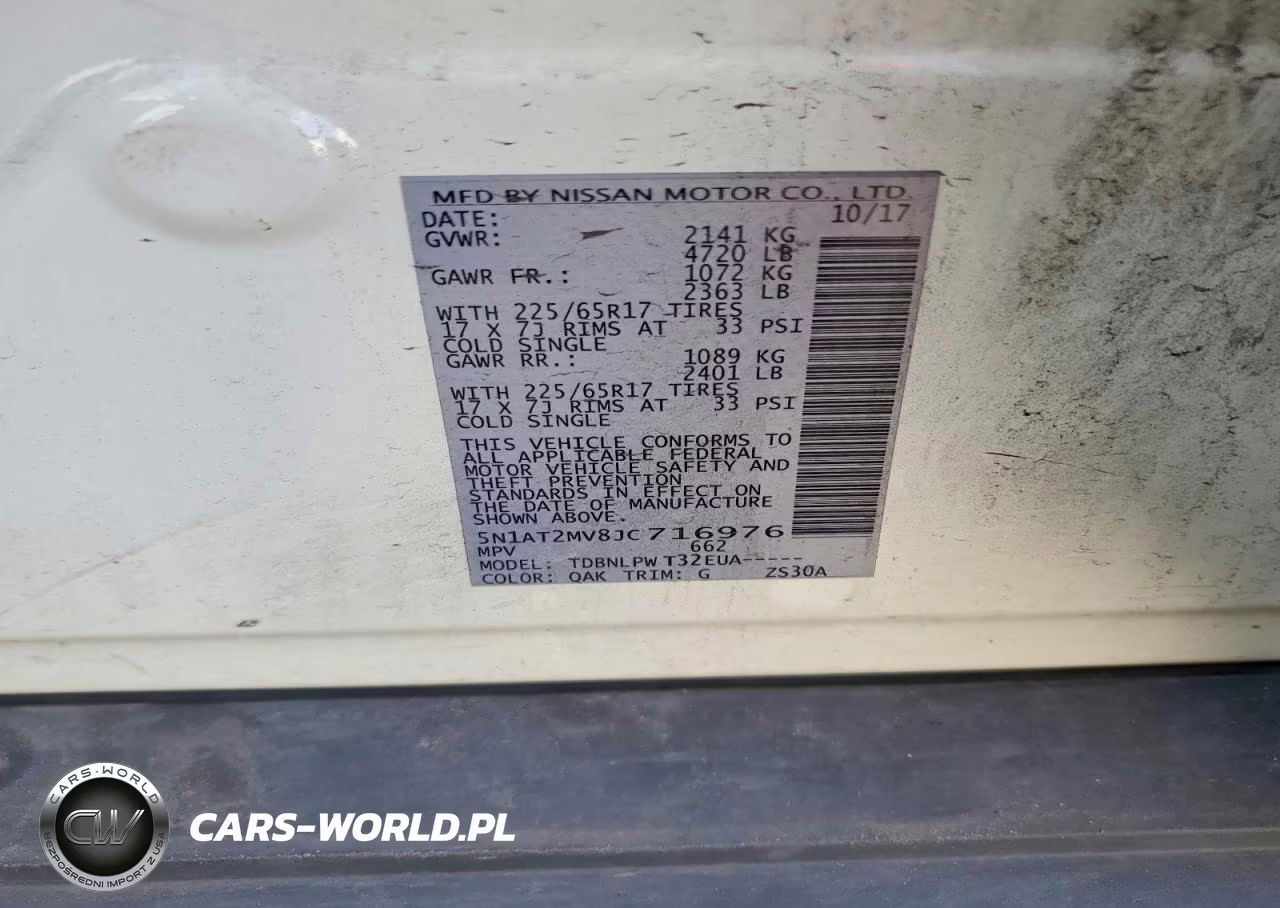 2018 Nissan Rogue S VIN:5N1AT2MV8JC716976 - 13