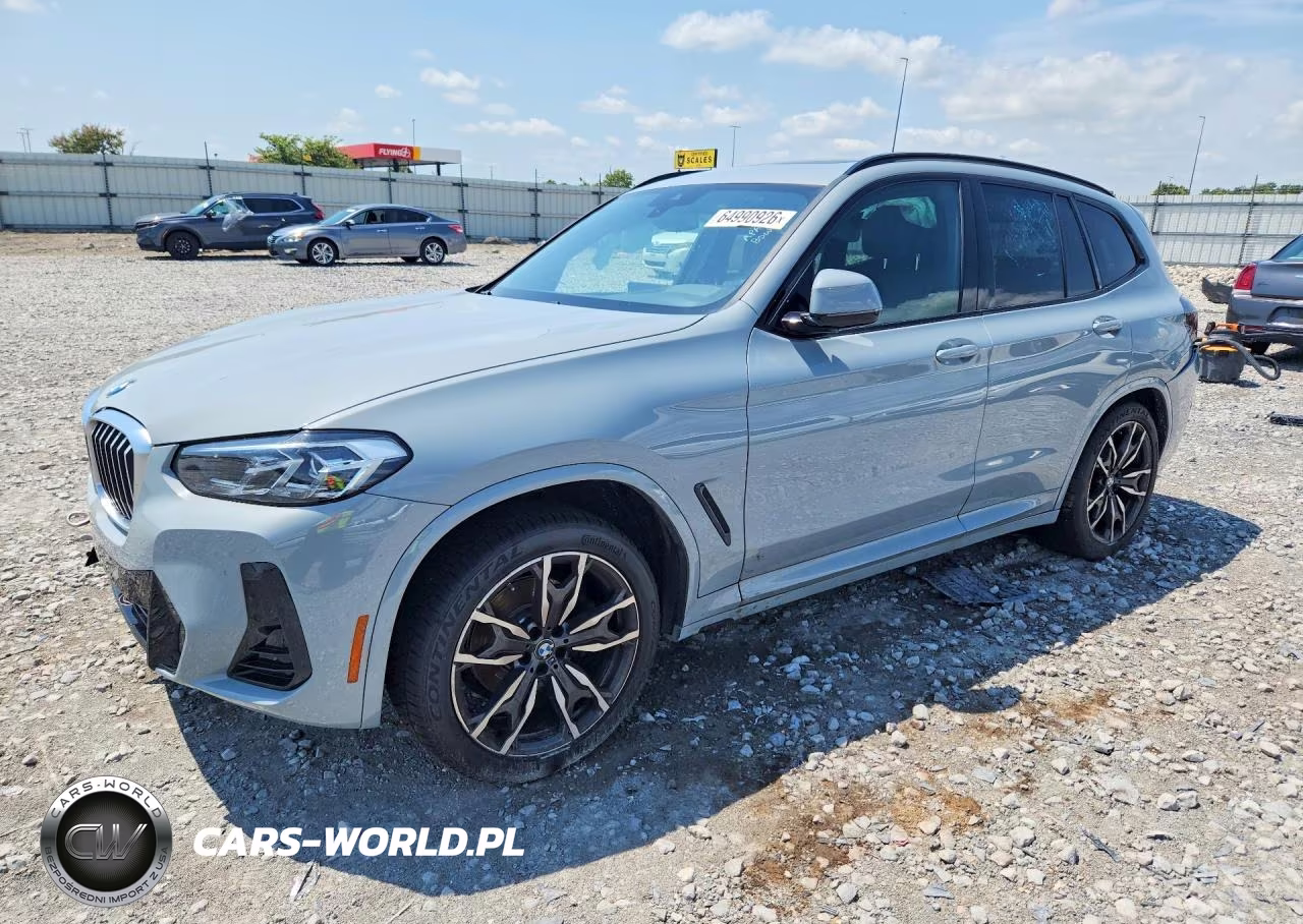 2022 BMW X3 xDrive30I VIN:5UX53DP05N9K83815 - 1