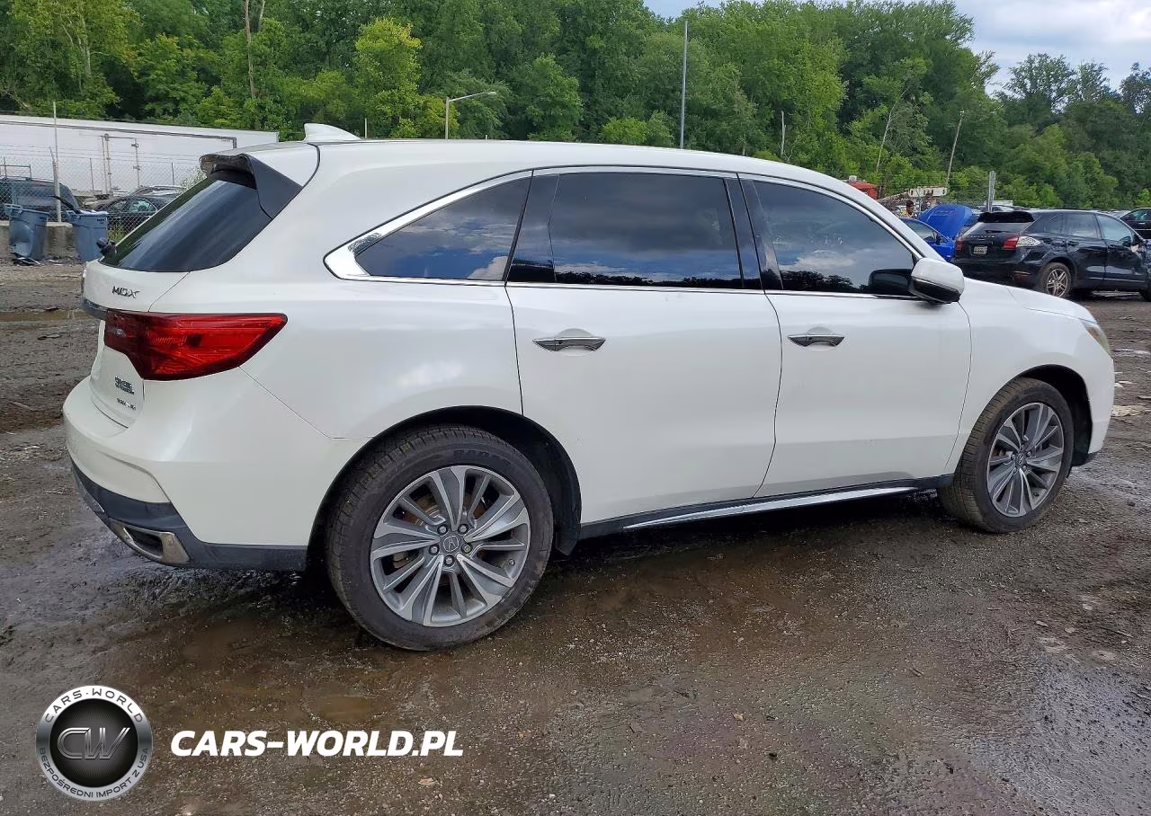 2017 Acura Mdx Tech VIN:5FRYD4H59HB007278 - 3