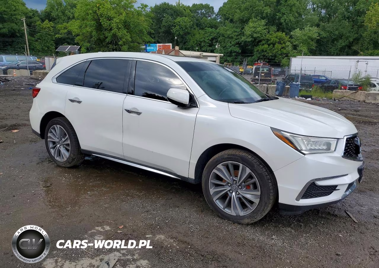 2017 Acura Mdx Tech VIN:5FRYD4H59HB007278 - 4