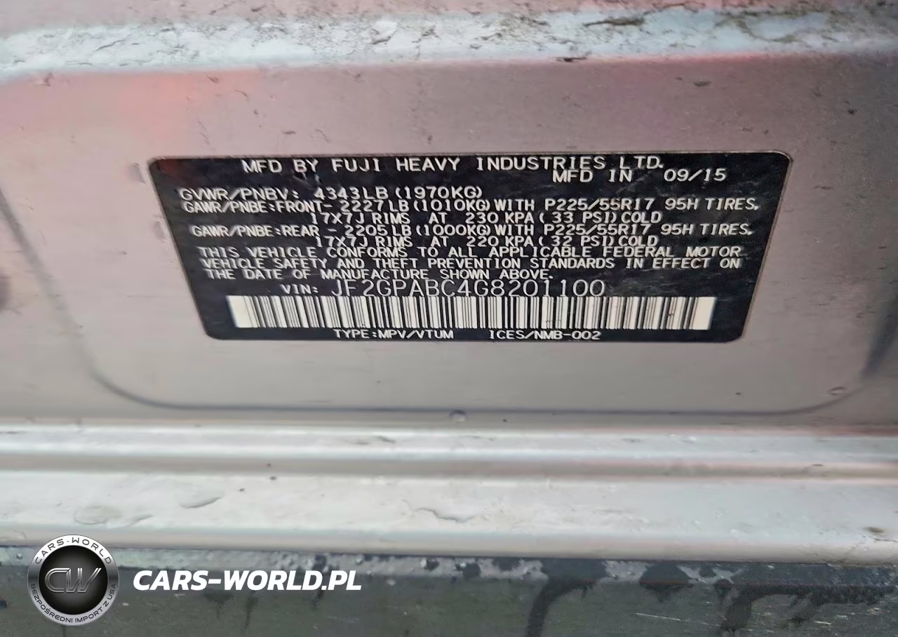 2016 Subaru Crosstrek Premium VIN:JF2GPABC4G8201100 - 13
