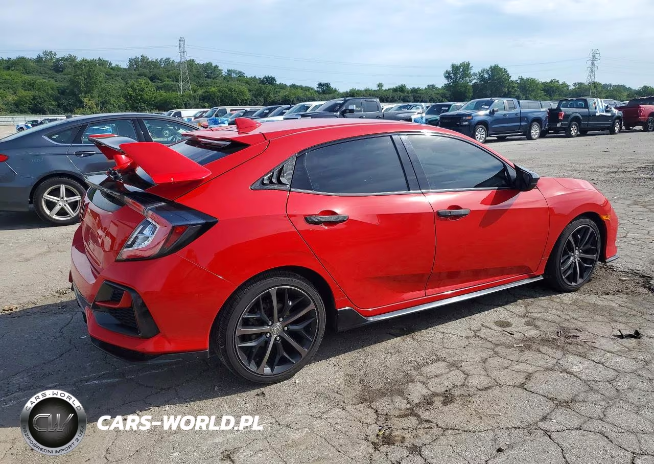 2020 Honda Civic Sport VIN:SHHFK7H40LU222918 - 3