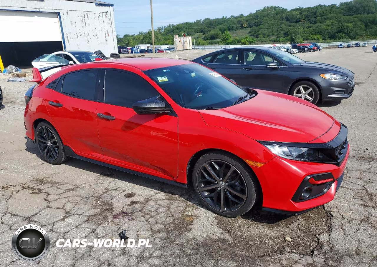 2020 Honda Civic Sport VIN:SHHFK7H40LU222918 - 4