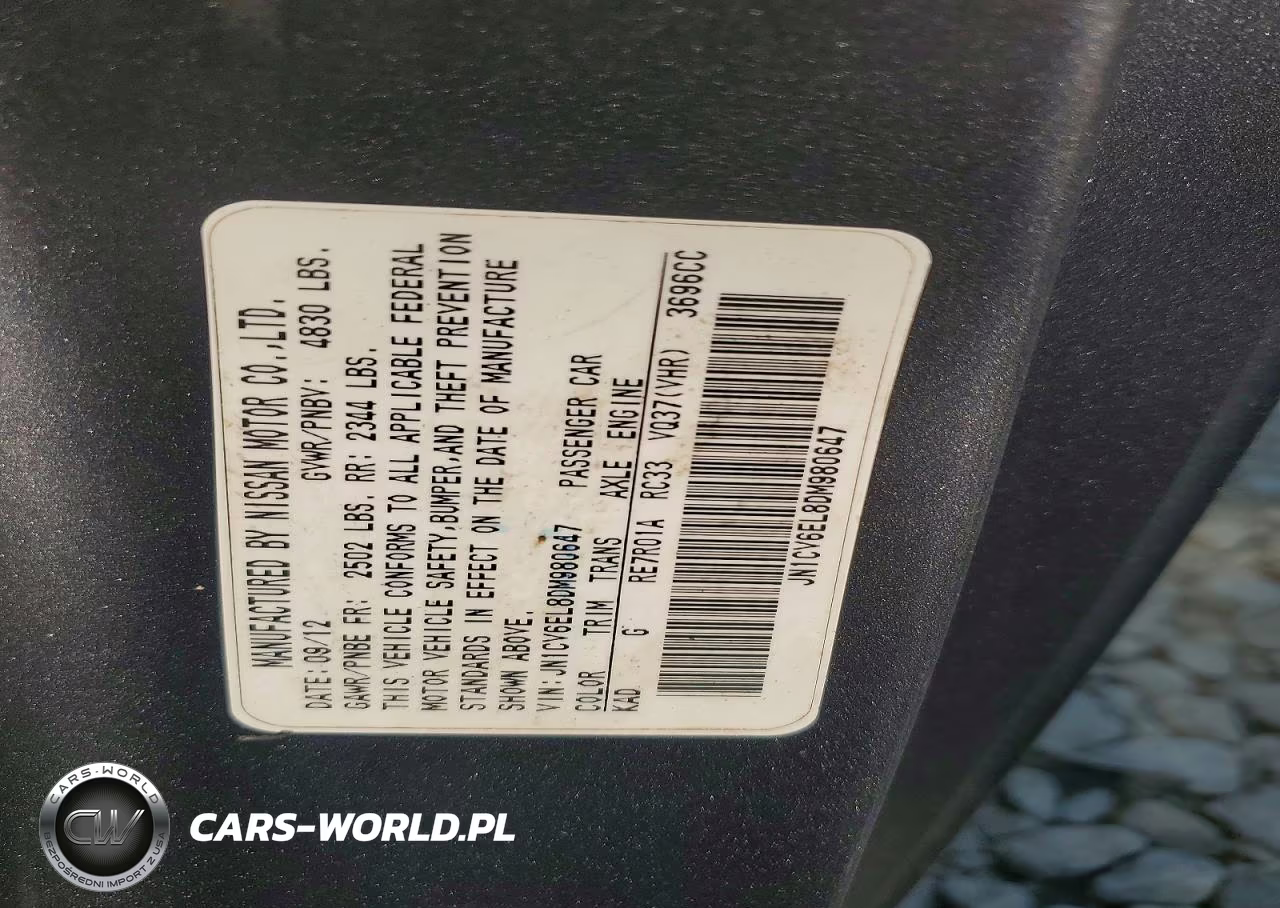 2013 Infiniti G37 Coupe X VIN:JN1CV6EL8DM980647 - 13