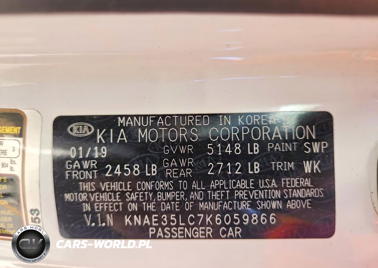 2019 Kia Stinger Gt VIN:KNAE35LC7K6059866 - 12