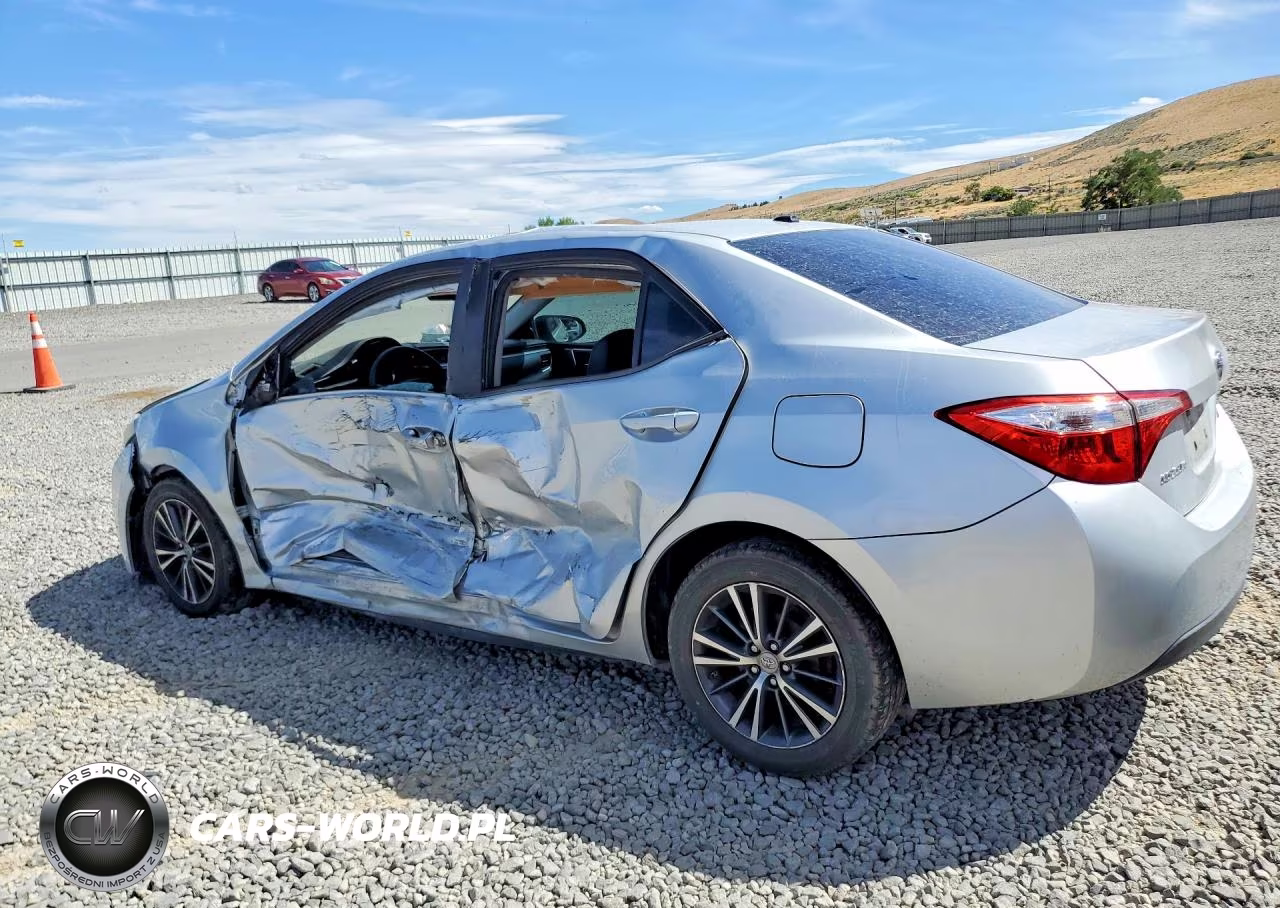 2016 Toyota Corolla Le Premium VIN:5YFBURHE2GP392657 - 2