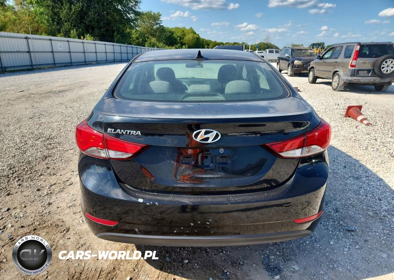 2015 Hyundai Elantra Se VIN:5NPDH4AE5FH647033 - 6
