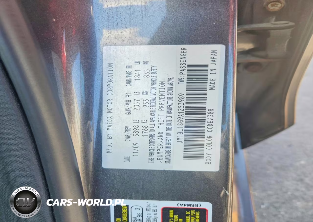 2010 Mazda 3 I VIN:JM1BL1SG9A1253989 - 13