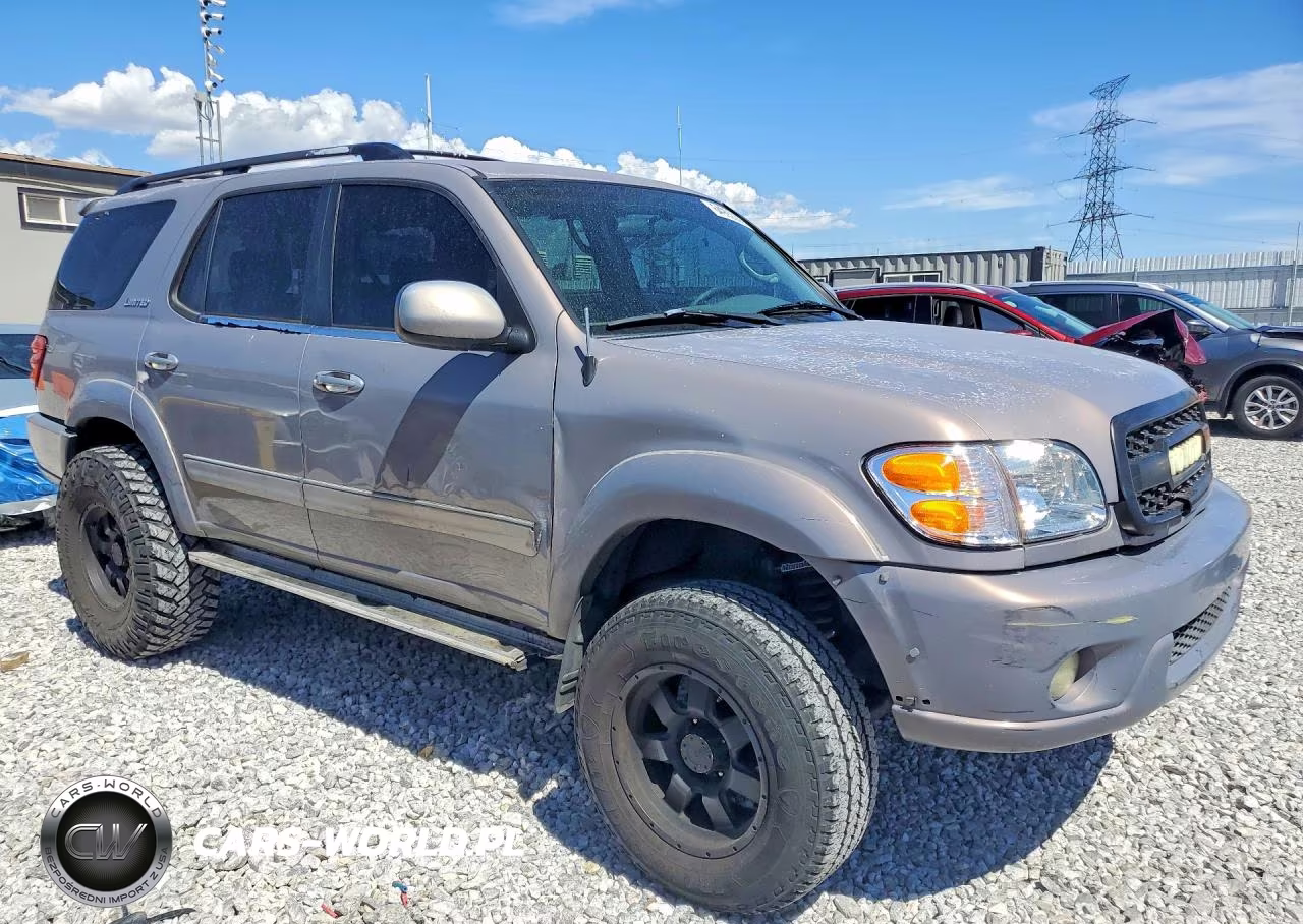 2002 Toyota Sequoia Limited VIN:5TDZT38A92S102507 - 4