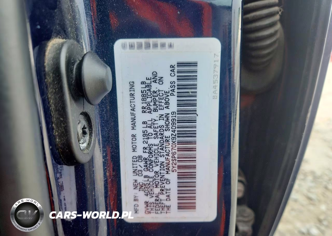 2009 Pontiac Vibe VIN:5Y2SP670X9Z409919 - 13