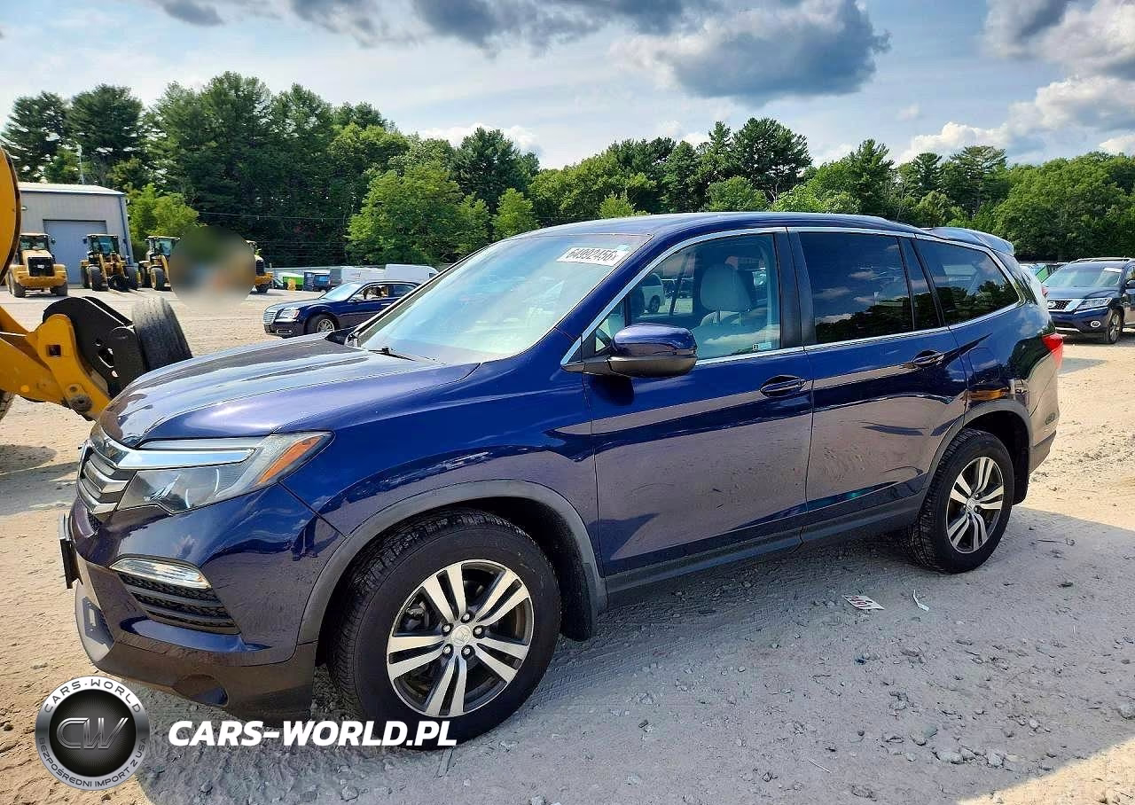 2018 Honda Pilot Ex VIN:5FNYF6H32JB026332 - 1