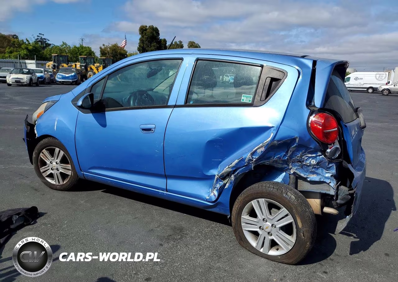 2013 Chevrolet Spark Ls VIN:KL8CB6S96DC569776 - 2