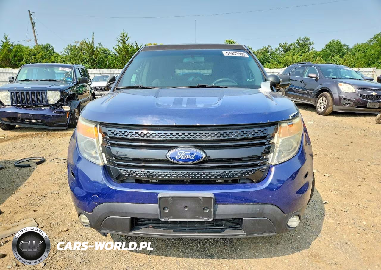 2015 Ford Explorer Police Interceptor VIN:1FM5K8AR8FGC67927 - 5