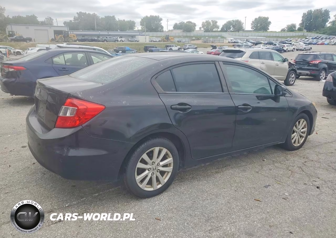 2012 Honda Civic Ex VIN:19XFB2F89CE032664 - 3