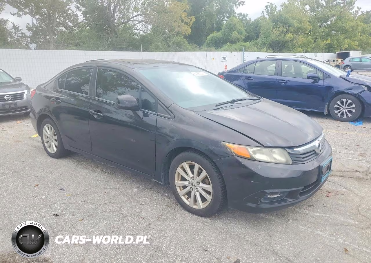2012 Honda Civic Ex VIN:19XFB2F89CE032664 - 4