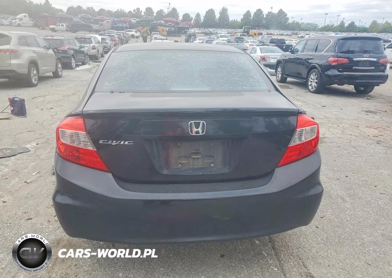 2012 Honda Civic Ex VIN:19XFB2F89CE032664 - 6