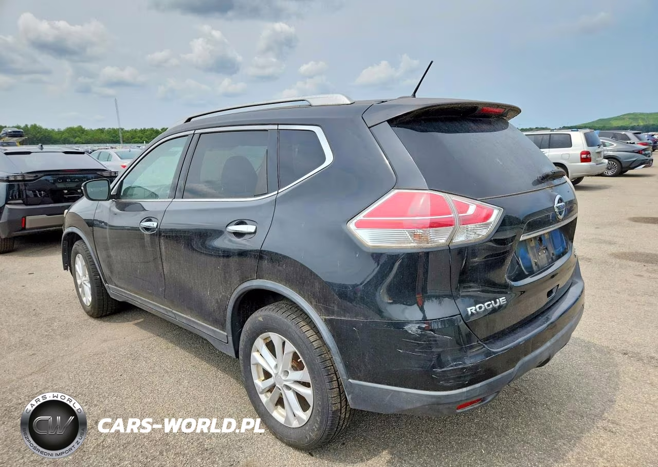2015 Nissan Rogue S VIN:KNMAT2MV4FP535877 - 2