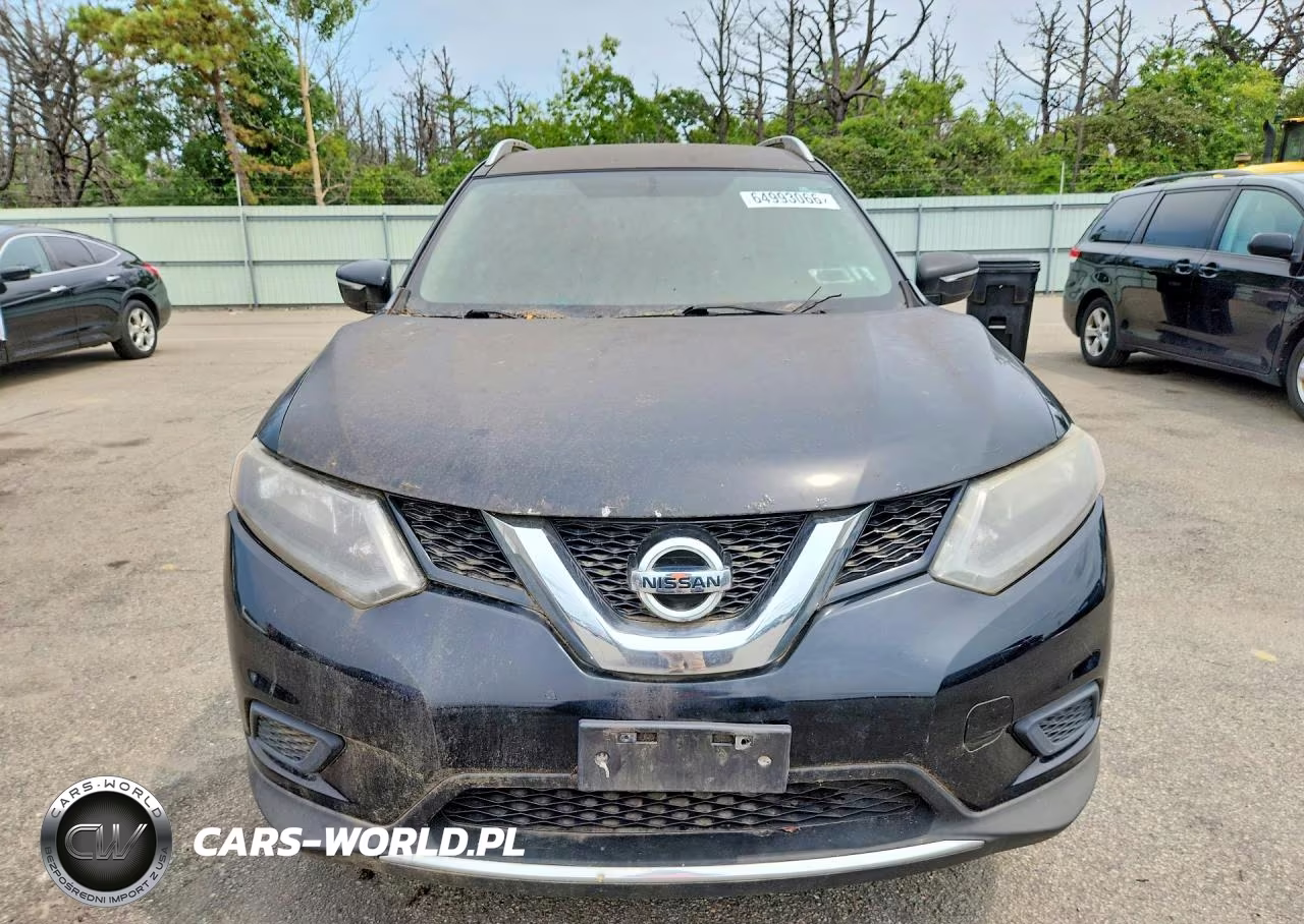2015 Nissan Rogue S VIN:KNMAT2MV4FP535877 - 5