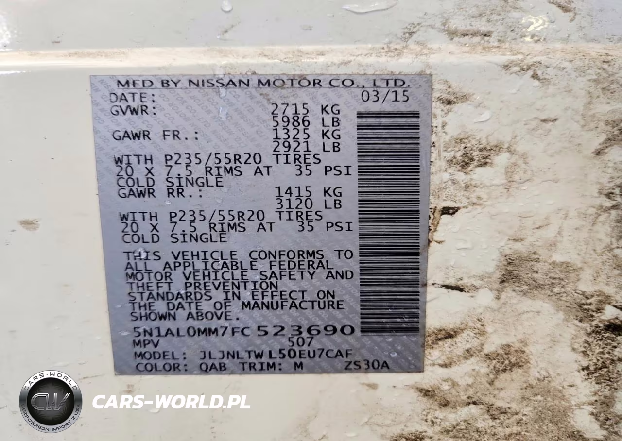 2015 Infiniti Qx60 Base VIN:5N1AL0MM7FC523690 - 13