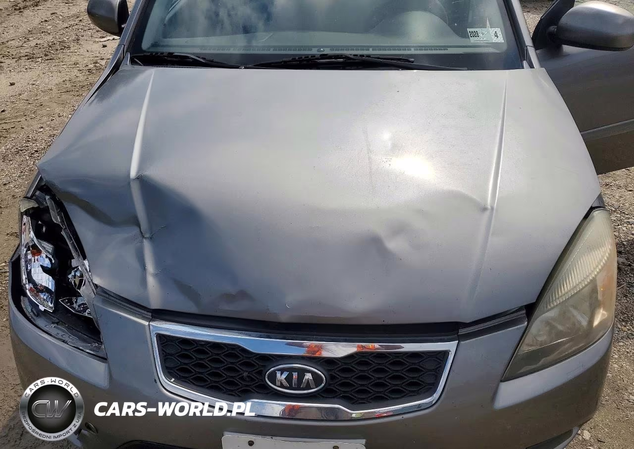 2011 Kia Rio Lx VIN:KNADH4A31B6955347 - 11