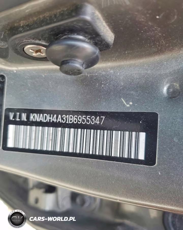 2011 Kia Rio Lx VIN:KNADH4A31B6955347 - 12