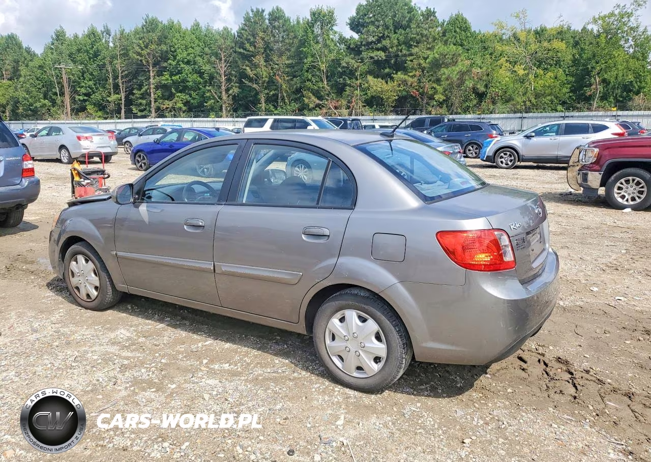 2011 Kia Rio Lx VIN:KNADH4A31B6955347 - 2