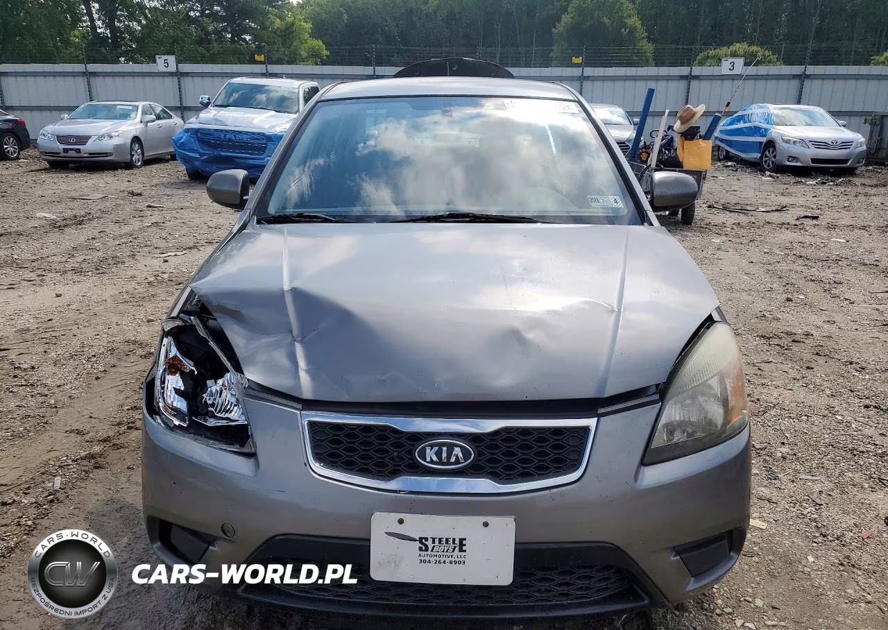 2011 Kia Rio Lx VIN:KNADH4A31B6955347 - 5