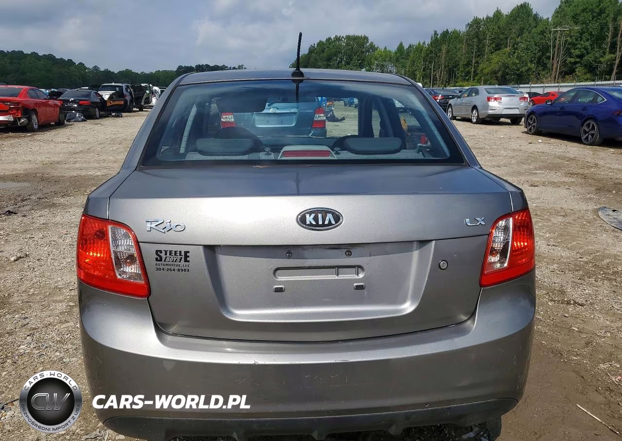 2011 Kia Rio Lx VIN:KNADH4A31B6955347 - 6