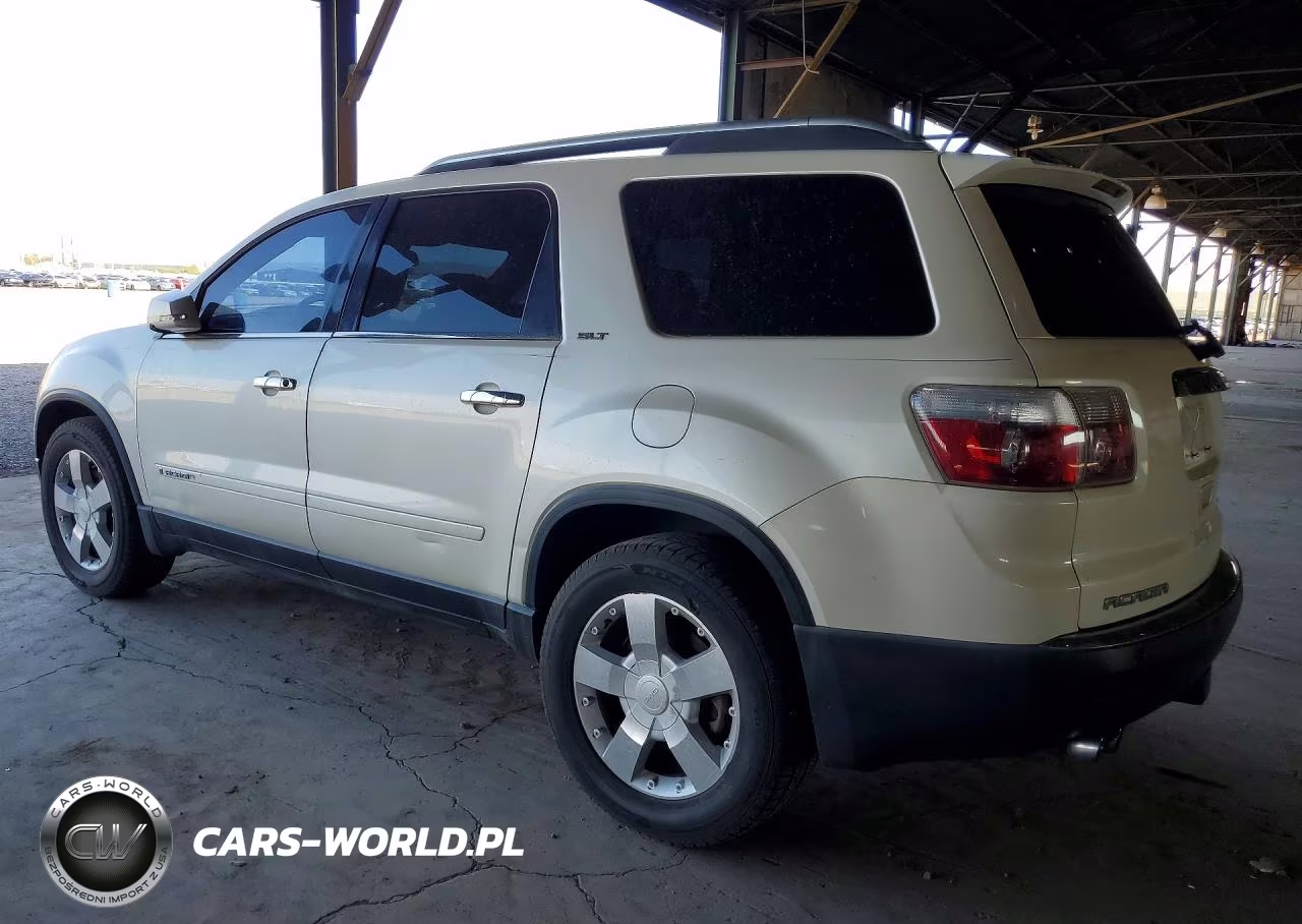 2007 GMC Acadia Slt-2 VIN:1GKER33757J173530 - 2